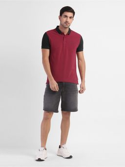 Levi's - Mens Color Block Polo Collar T-shirt