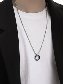 Salty Alpha - Men Greca Multi-Color Ring Necklace