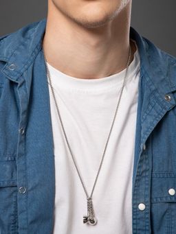 Salty Alpha - Men Quasar Quest Tassel Chain Necklace