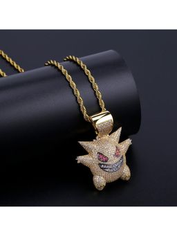 Salty Alpha - Men Gold Monstrous Marvel Necklace