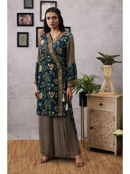 Soup by Sougat Paul - Mehr Printed Palazzo (Set of 2)