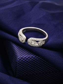 Silberry - 925 Sterling Silver Tiara Ring for Womens and Girls