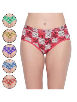 Bodycare - Pack of 6 Premium Printed Hipster Briefs - Multi-Color
