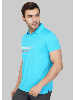 Vector X - Omt-153 Turquoise Regular Fit Sports T-shirt (Pack Of 1)
