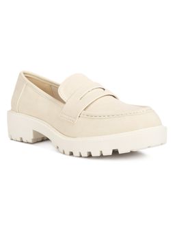 London Rag - Solid Off White Loafers