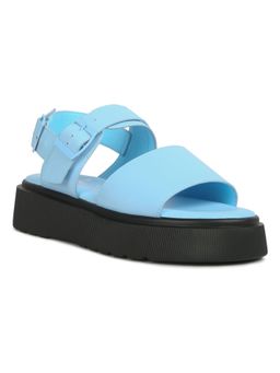 London Rag - Solid Blue Sandals