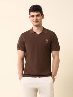 U.S. POLO ASSN. - Men's Slim Fit Monochrome Polo Shirt