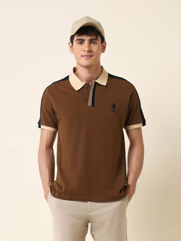 U.S. POLO ASSN. - Men's Solid Slim Fit Polo Shirt
