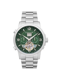 Earnshaw - Marylebone Grand Date Open Heart Automatic Green Round Dial Mens Watch - ES-8177-33