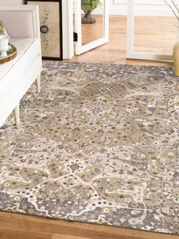 KALEEN - Traditional for Living Area Polyester Self Backing for Longevity Multi-Color