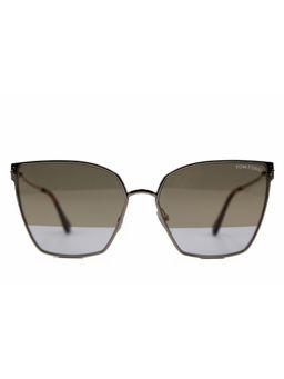 Tom Ford Eyewear - Tom Ford FT0653 59 28B Grey Solid Metal Cat Eye Sunglasses (59)