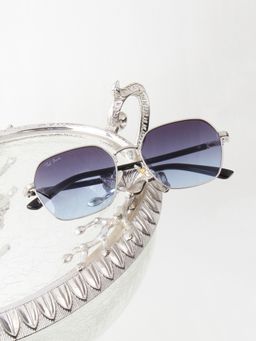TED SMITH - Unisex Full Rim Square Sunglasses With Uv Protected Lens