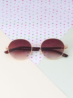 TED SMITH - Unisex Round Sunglasses With Uv Protected Lens