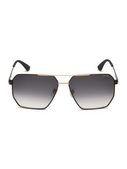Police - SPLL79K61302SG Grey Solid Metal Square Sunglasses (61)