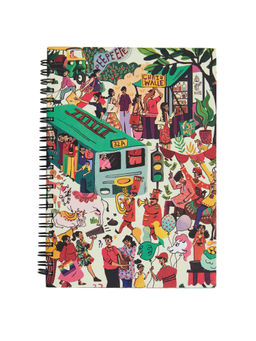 Chumbak - Indian Streets Spiral Notebook