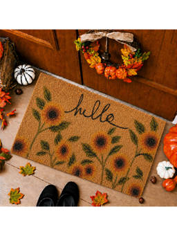 Cortina - Hello-2 Printed Non-Slip Door Mat