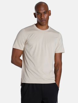 Puma - Studio Yogini Lite Mesh Mens Beige T-shirt