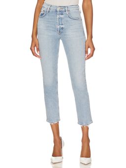 AGOLDE - Riley High Rise Straight Crop
