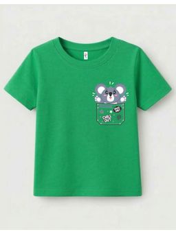 KAVEE - Unisex Green Cotton T-Shirt