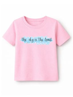 KAVEE - Unisex Pink Cotton T-Shirt
