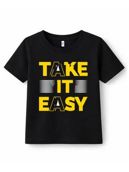 KAVEE - Unisex Black Cotton T-Shirt