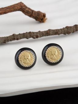 E2O - Gold Plated Stud Earring for Women