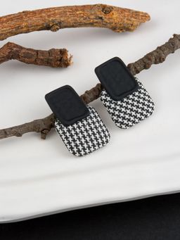 E2O - Black Quirky Contemporary Drop Earring for Women