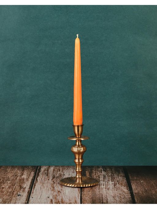 Fabindia Antique Brass Dhaani Metal Candle Holder