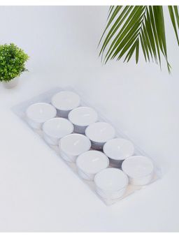 Fabindia - Wax Poured Tea Light Candle (Pack of 10)