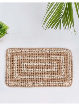 Fabindia - Natural Coir Hand Woven Door Mat