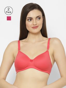 Floret - Wirefree Padded Seamless Bra - Multi-Color