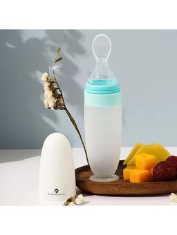 StarAndDaisy - Blue Solid Plastic Food Dispensing Spoon