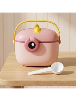 StarAndDaisy - Peach Solid Plastic Milk Powder Container