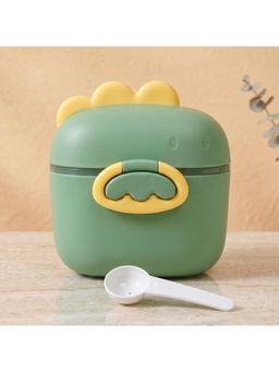 StarAndDaisy - Green Solid Plastic Milk Powder Container