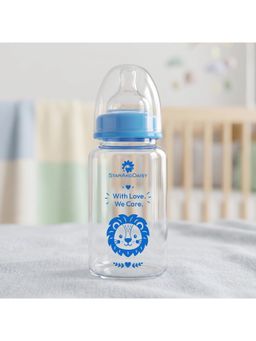 StarAndDaisy - Blue Printed Glass Feeding Bootle