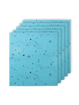 Kuber Industries - Foam Brick Pattern 3D Wallpaper For Walls