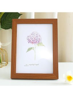 Kuber Industries - Horizontal & Vertical Use Photo Frame For Home Décor-Brown