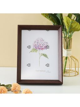 Kuber Industries - Horizontal & Vertical Use Photo Frame For Home Décor-Brown