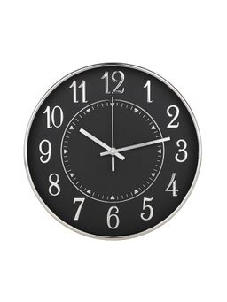 Kuber Industries - Fancy Watch Wall Clocks-Silver