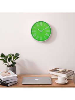 Kuber Industries - Fancy Watch Wall Clocks-F-Green