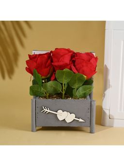 Kuber Industries - Artificial Flowers Plant- Multicolour