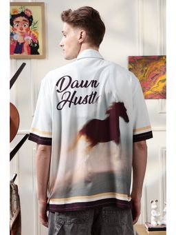 Eszett - Blue Dawn Hustle Oversized Shirt