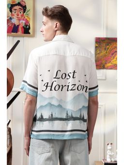 Eszett - Lost Horizon White Oversized Shirt