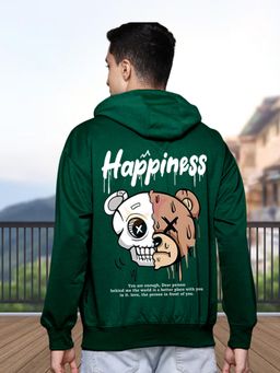 Glito - Green Men Graphic Print Sweatshirt Hoodie