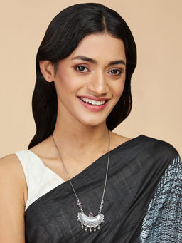 Fabindia - Wine Pendant Necklace