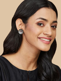 Fabindia - Wine Stud Earrings