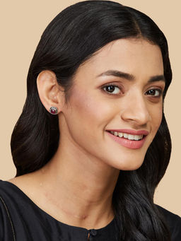Fabindia - Wine Stud Earrings