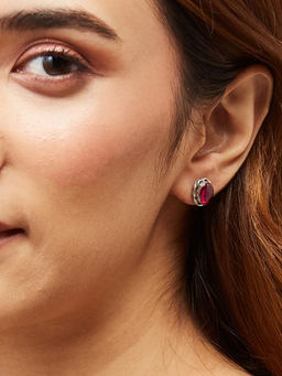 Fabindia - Wine Stud Earrings