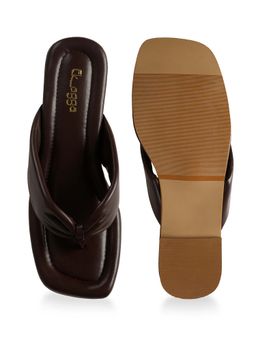 Ek_agga - Womens Brown Solid Flats
