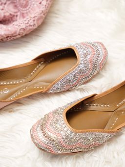 Jutti Express - Pink Silver Radiance Juttis